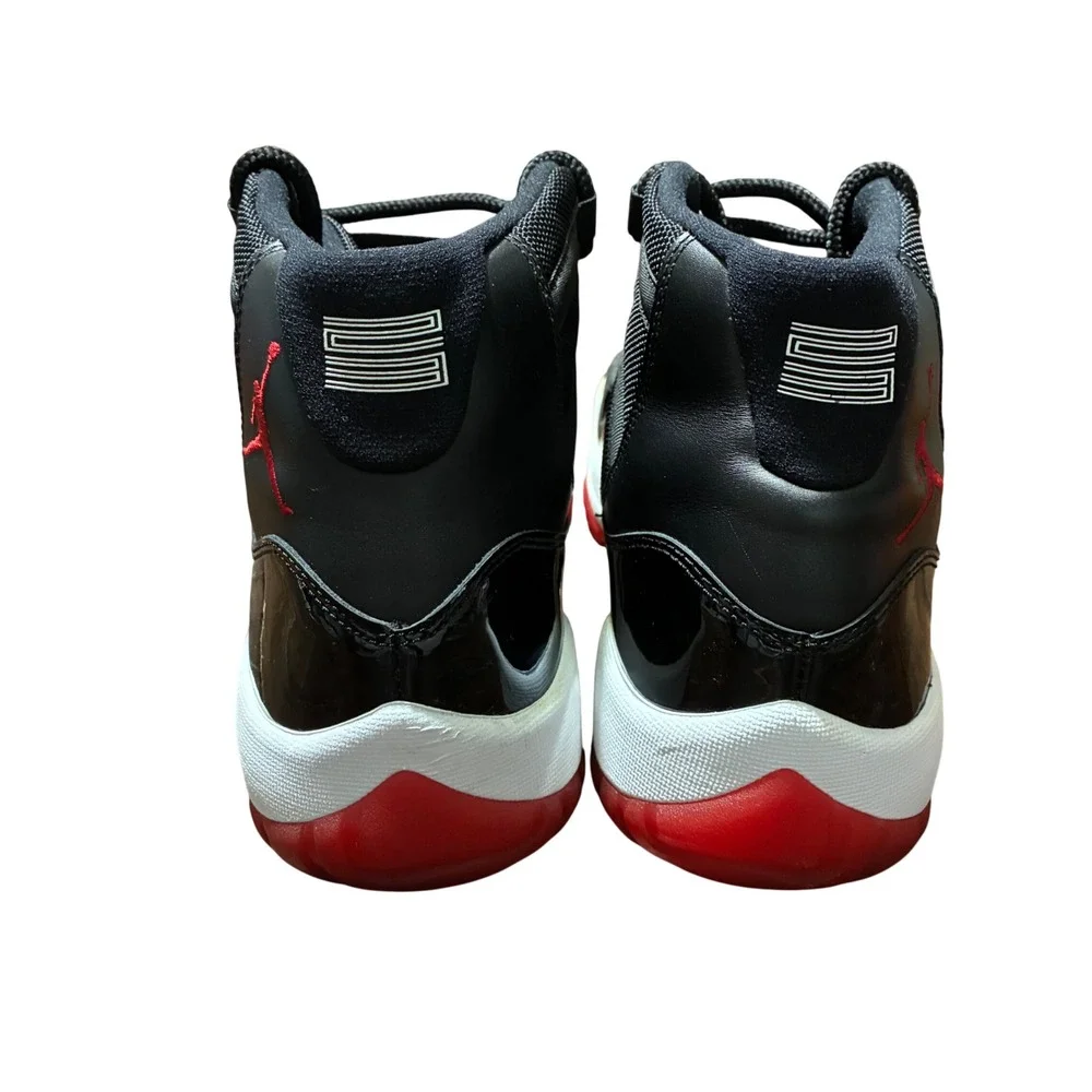 Men's Size 12 - CLEAN Air Jordan 11 Retro Bred Basketball Sneakers 378037 2012